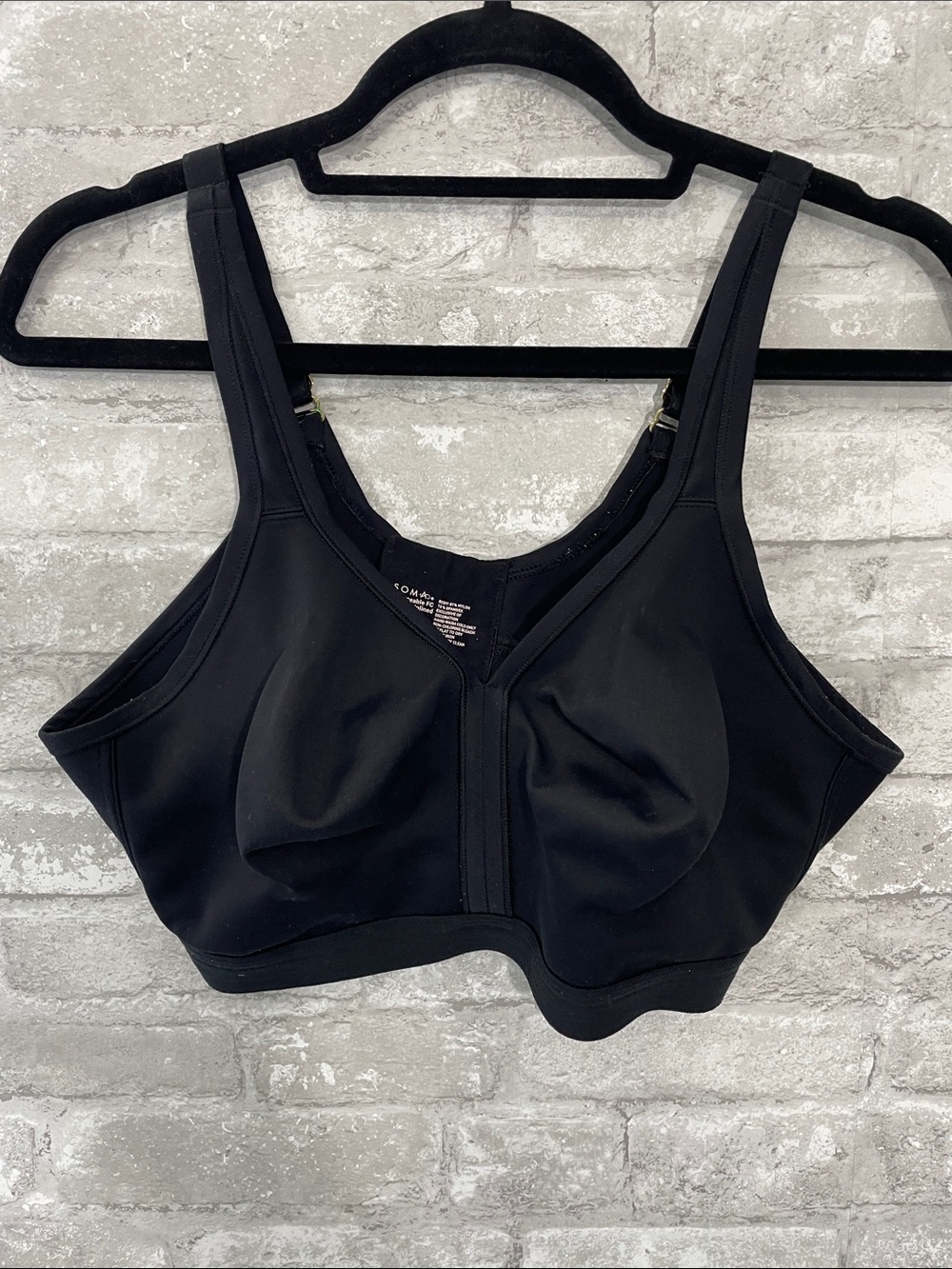 Soma Black Embraceable Wireless Unlined Bra